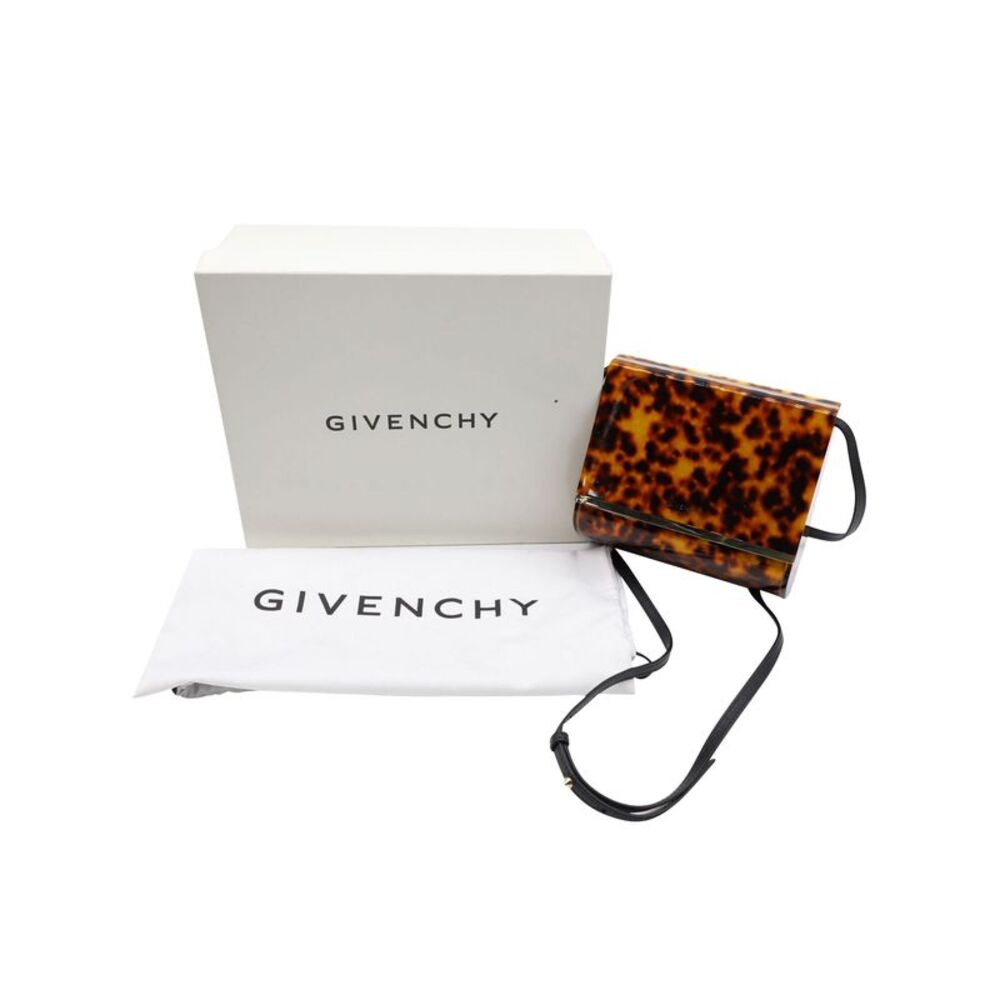 Givenchy Mini Pandora Box Bag in Animal Print Plexiglass - Picture 10 of 12